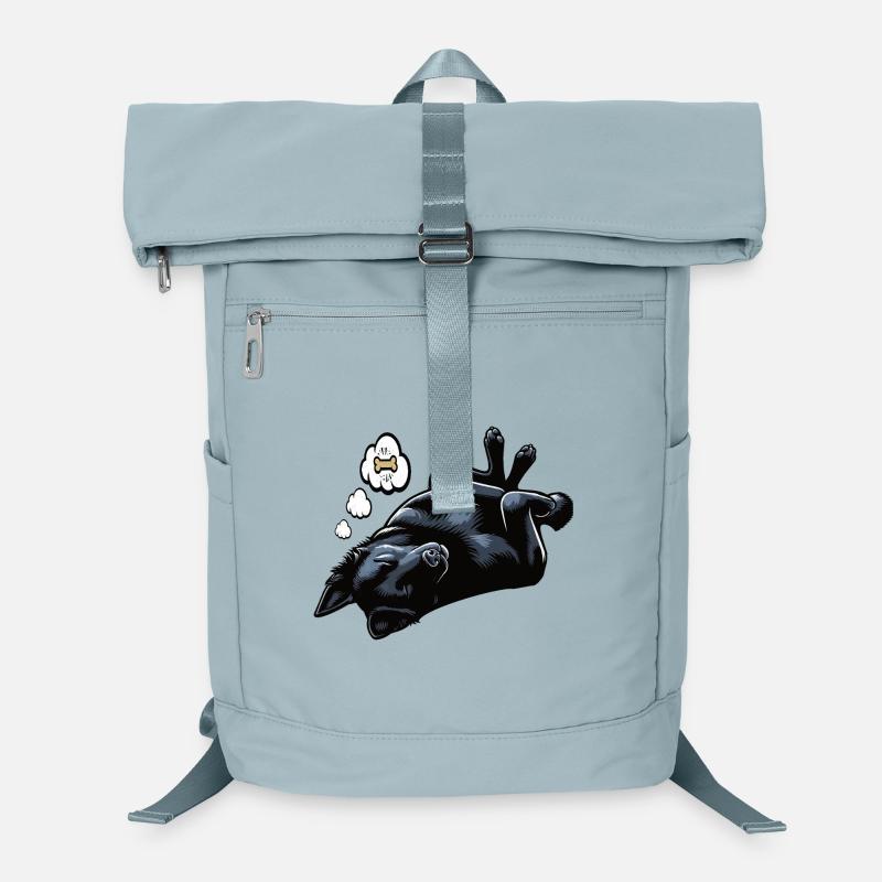 Black German Shepherd German Shepherd Owner Laptop Backpack