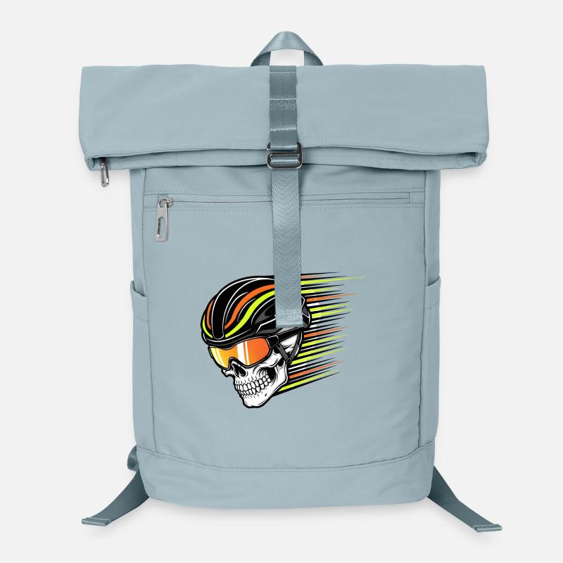 Skull Bicycle VTT VTT Conception de VTT Sac à dos ordinateur