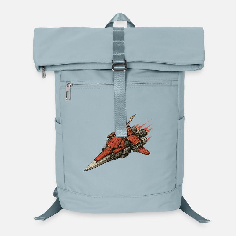 Samurai Raumschiff Laptop-Rucksack 