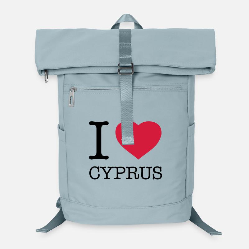 J’AIME CHYPRE Zypern Sac à dos ordinateur