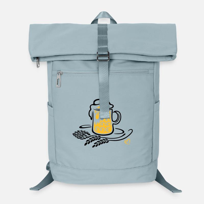 Bière Bière Mug Houblon Blé Sac à dos ordinateur