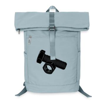 Bolt and nut - Laptop Backpack - ice blue - Front