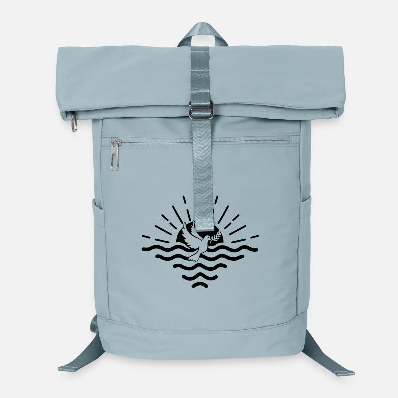 sunset pigeon Laptop Backpack