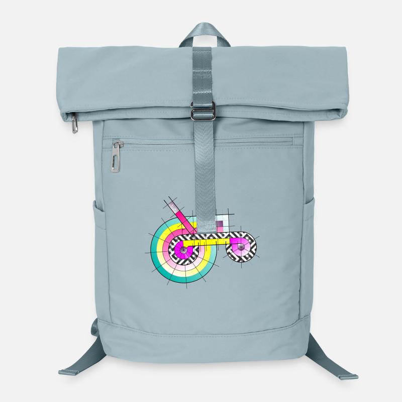 Traktor mal anders - Laptop-Rucksack - Eisblau
