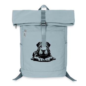 Shar Pei - Laptop Backpack - ice blue - Front