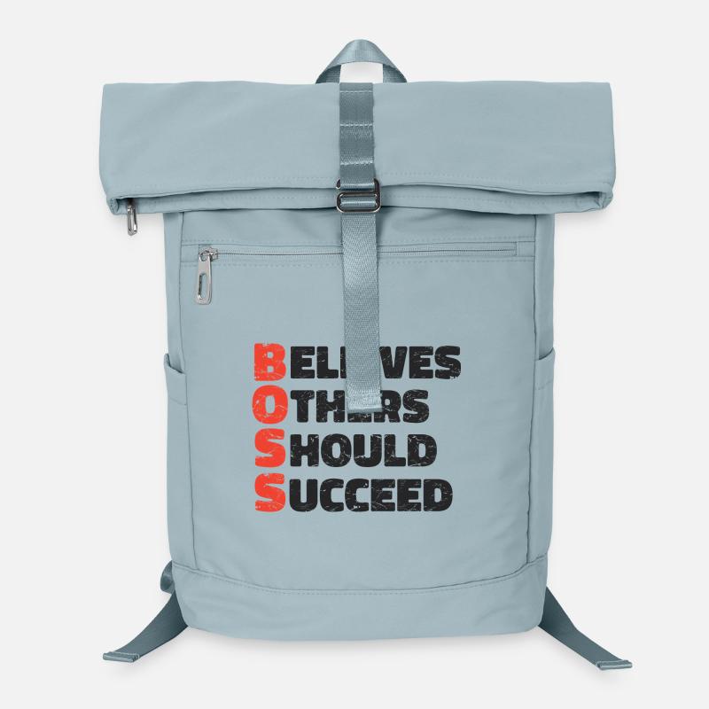 Conception de citation motivationnelle inspirante sur le point de vente Sac à dos ordinateur