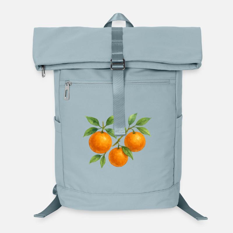 Branche d’oranger fruitée Sac à dos ordinateur