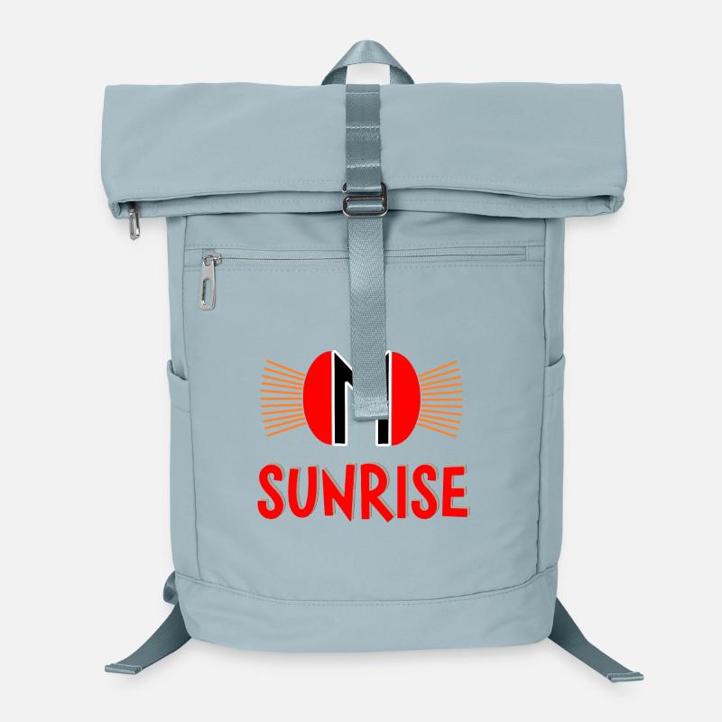 Conception du logo Sunrise Bold Sac à dos ordinateur