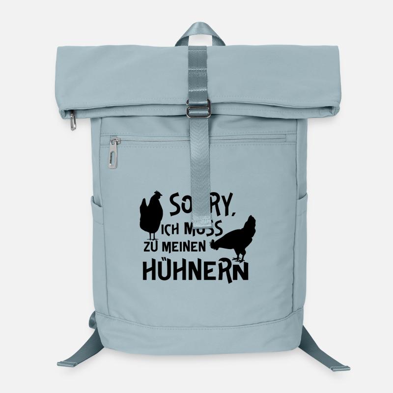 Humorvolles Hühner-Design mit Text Laptop-Rucksack 