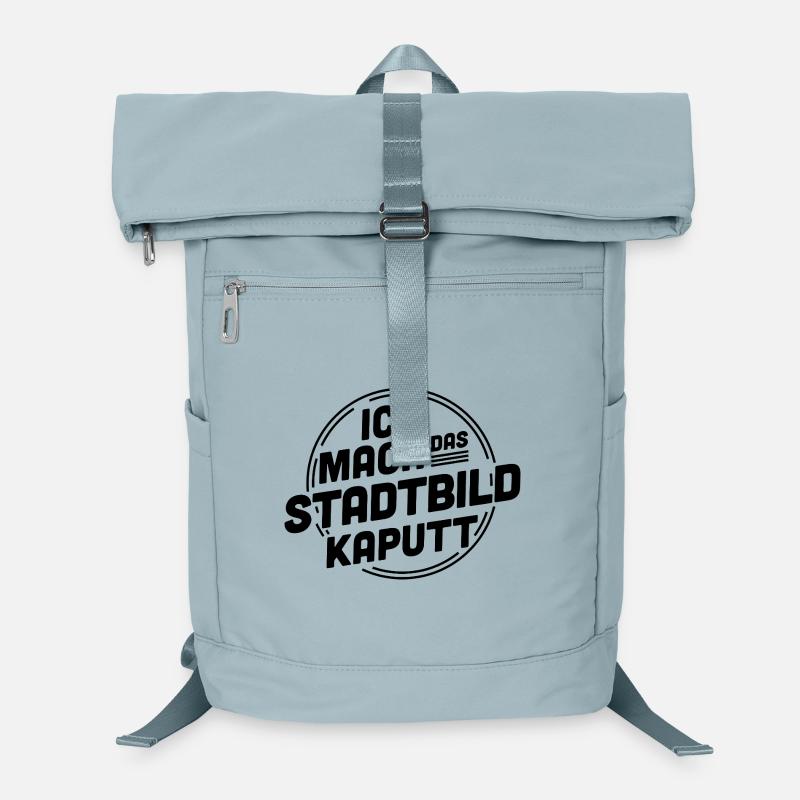 Ich mach das Stadtbild kaputt – Statement Laptop-Rucksack 