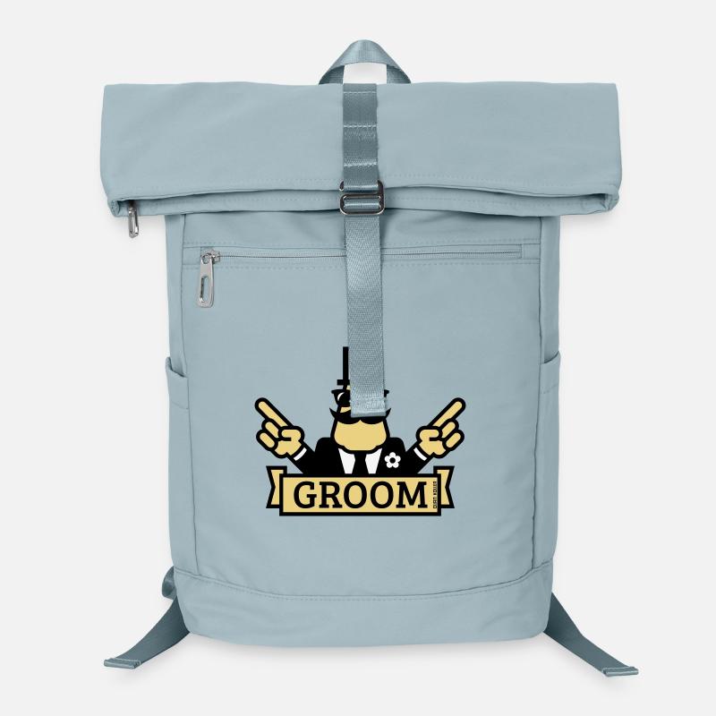 Pointing Groom (Stag Night / Bachelor Party / 3C) Laptop Backpack
