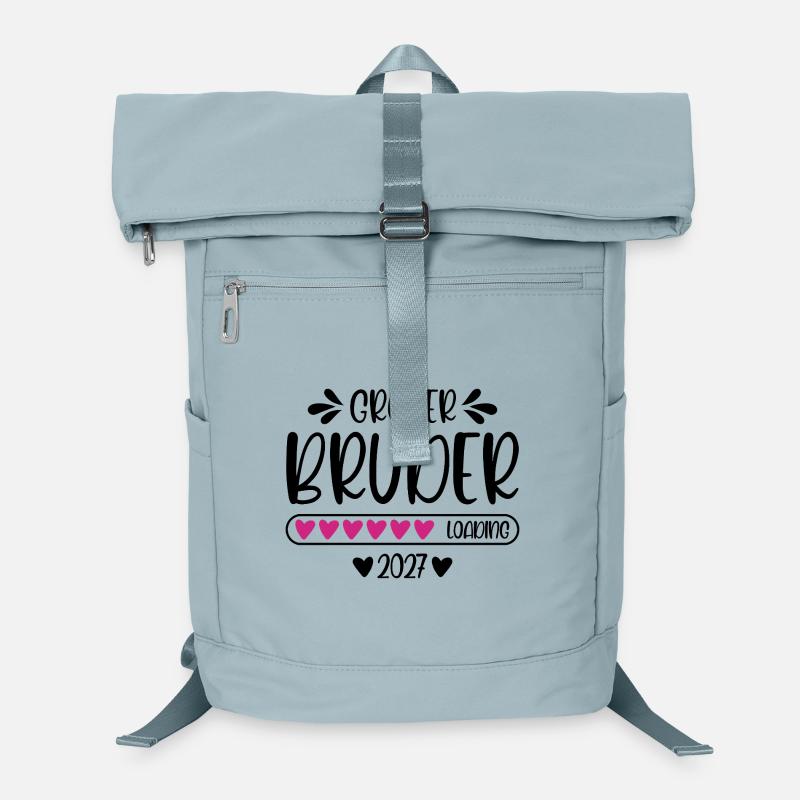 Großer Bruder 2027 loading Herzchen Ladebalken Laptop-Rucksack 