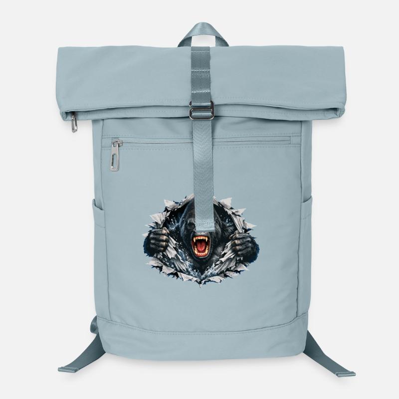 Gorilla Breaks Through: Roaring Power Laptop Backpack