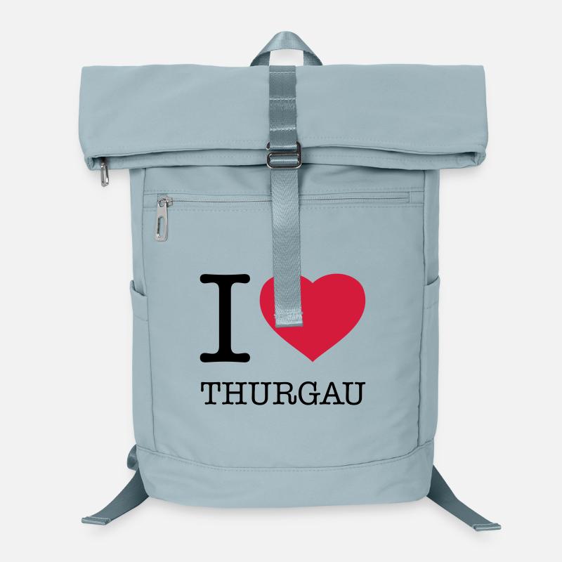 I LOVE THURGAU Laptop Backpack