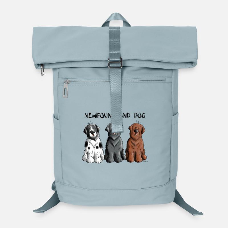 Newfoundland Dog Team Laptop Backpack