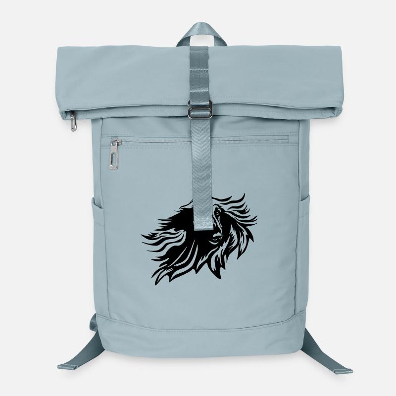 Afghanen Kopf Laptop-Rucksack 