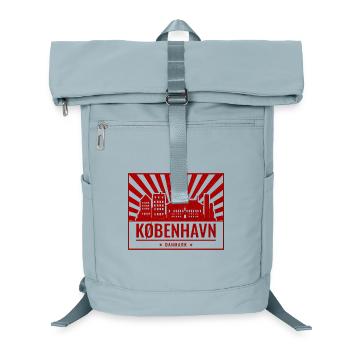 Copenhagen Skyline - Laptop Backpack - ice blue - Front
