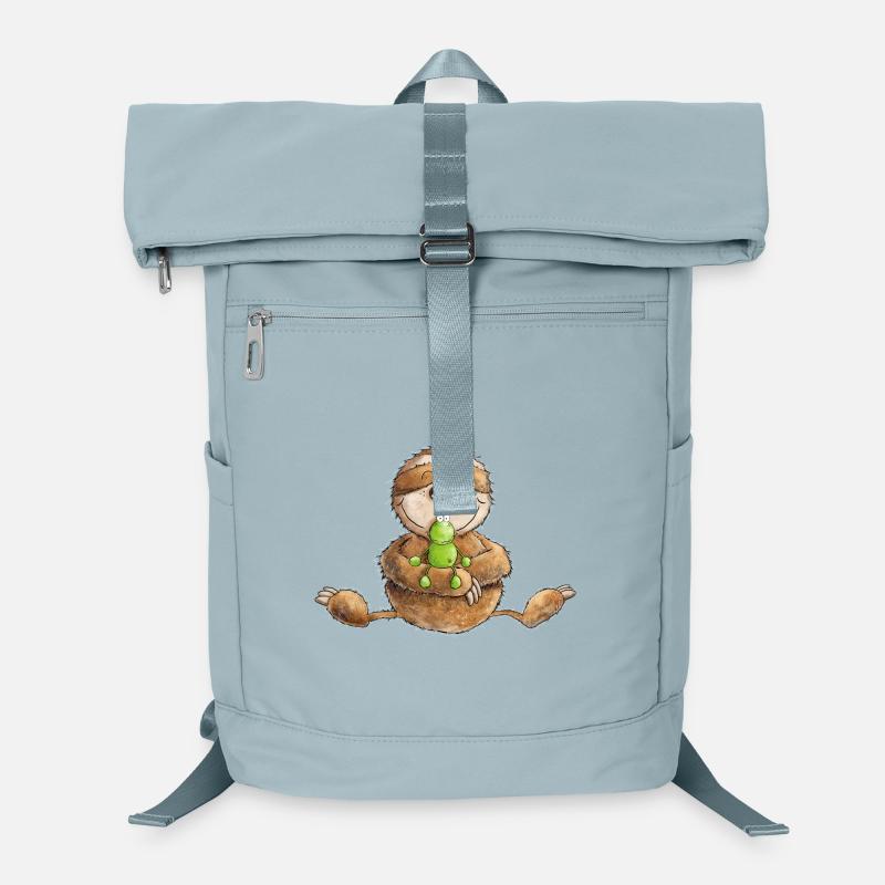Sloth And Frog Friendship Chill Laptop Backpack