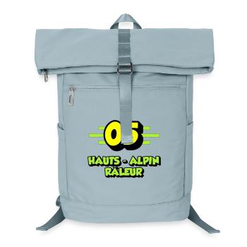 Hochalpiner Nörgler - Laptop-Rucksack  - Eisblau - Vorne