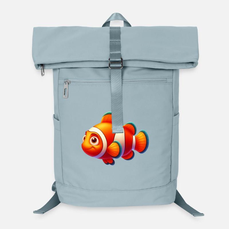Poisson-clown Sac à dos ordinateur