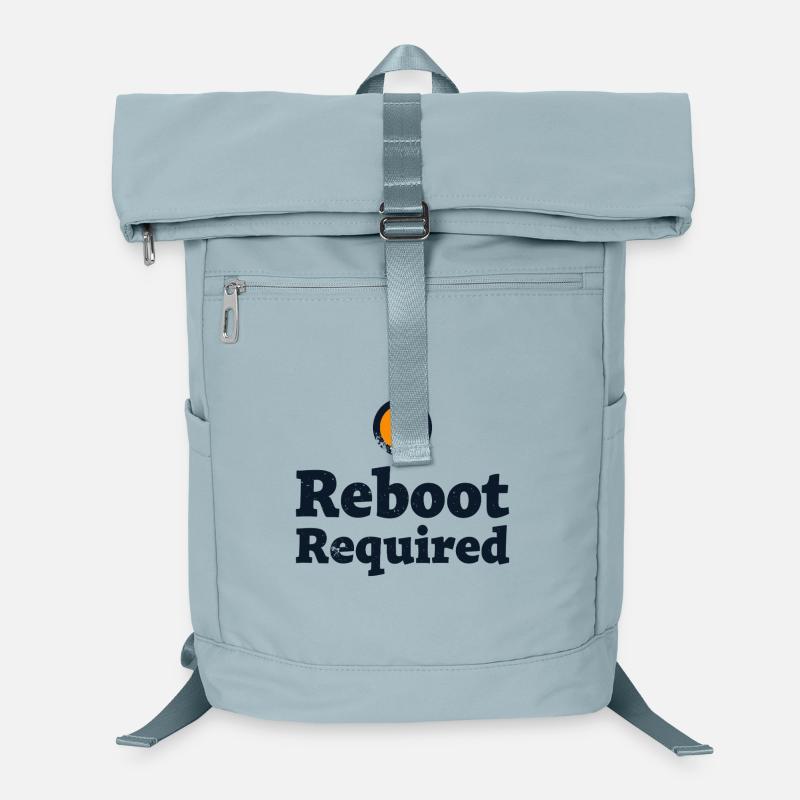 REBOOT REQUIRED Restart Required Laptop Backpack