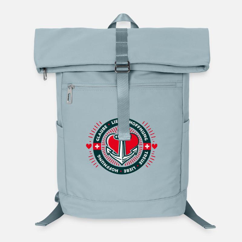 Glaube Liebe Hoffnung Laptop-Rucksack 