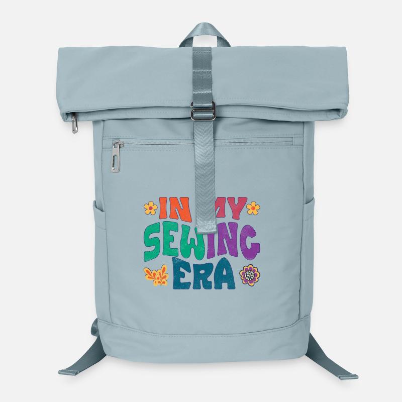 In my sewing era Laptop Backpack