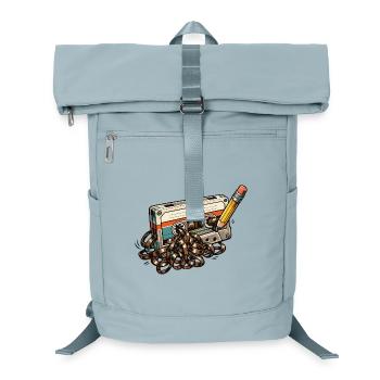 Salade de rubans rétro des années 80 - Sac à dos ordinateur - bleu glacier - Devant