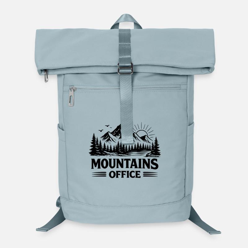 Mountains Office Bergliebhaber Abenteuer Laptop-Rucksack 