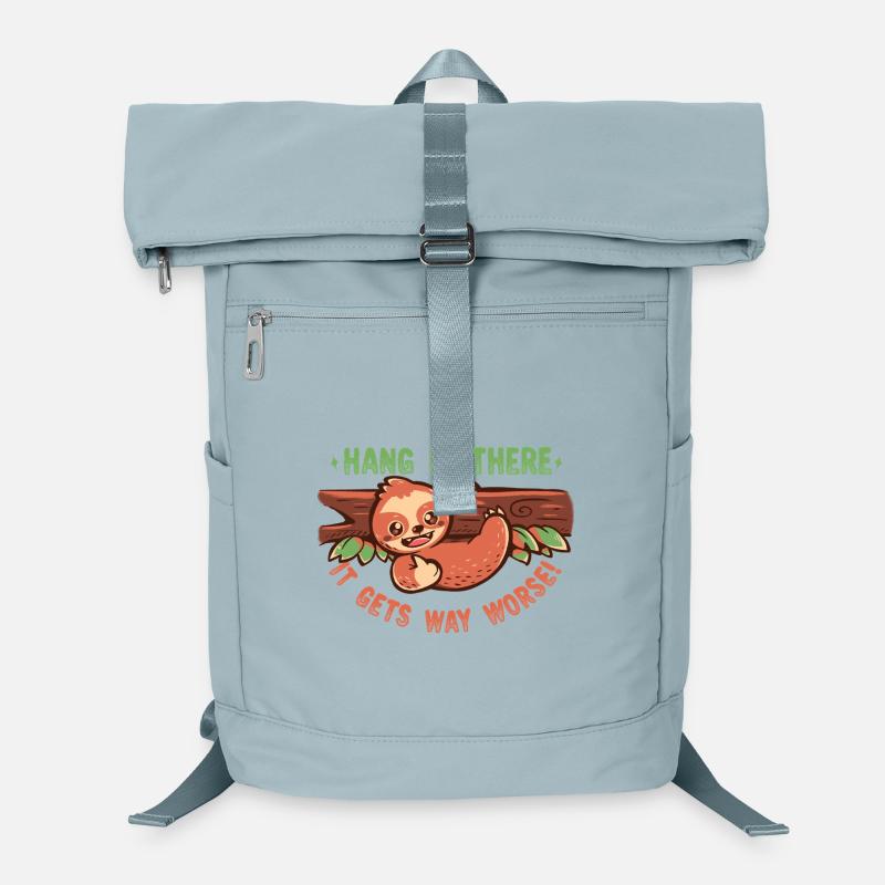 Hang in There it gets Way Worse Laptop Backpack