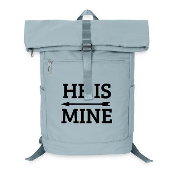 he is mine - Laptop Backpack - ice blue - Front