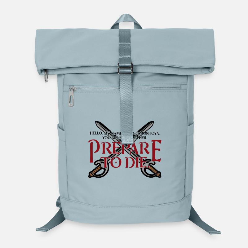 Bereite dich auf den Tod vor Laptop-Rucksack 