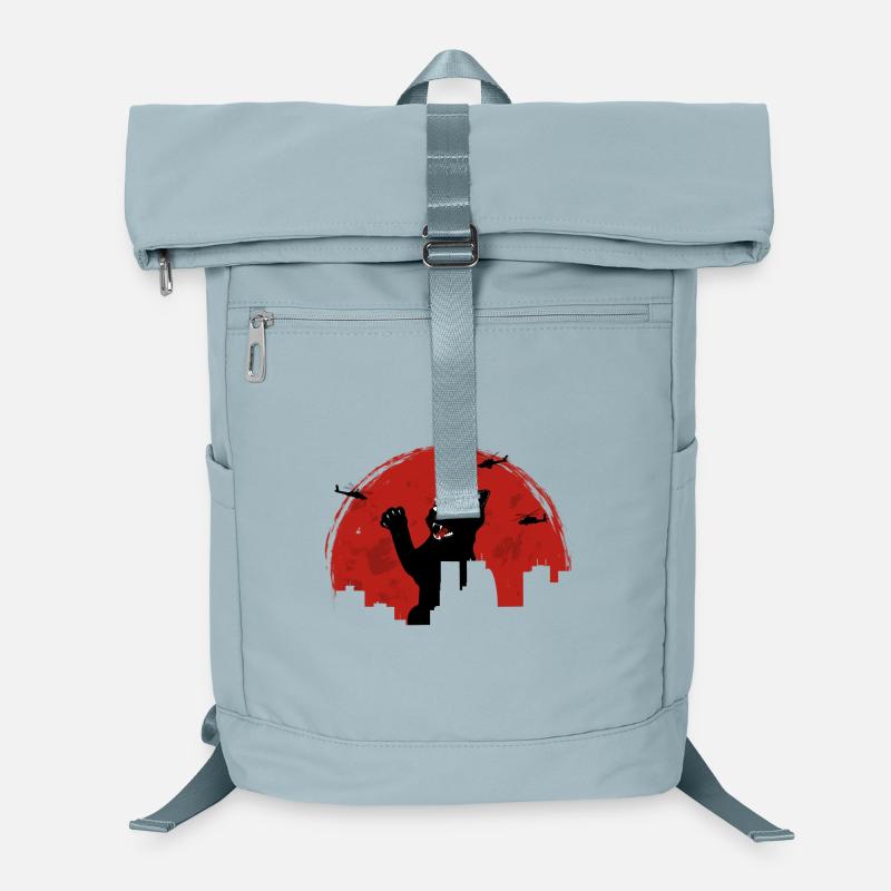 Monster Cat Laptop Backpack