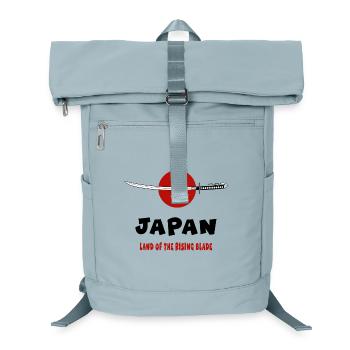 Japan – Land der aufgehenden Klinge - Laptop-Rucksack  - Eisblau - Vorne