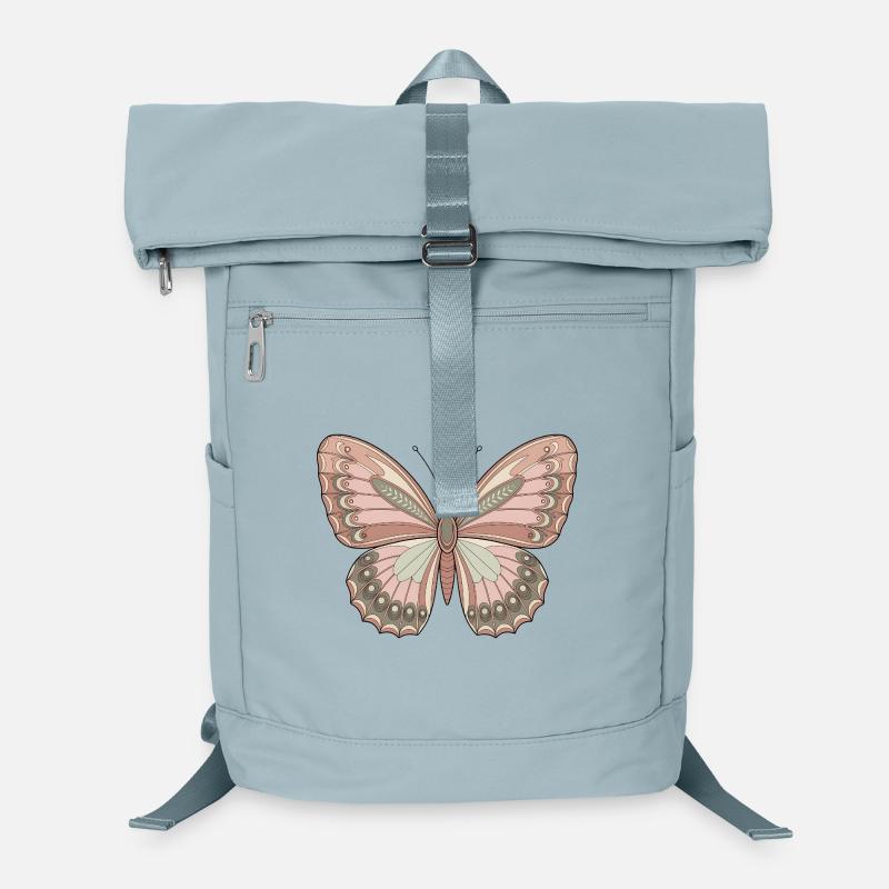 Boho Butterfly Laptop Backpack