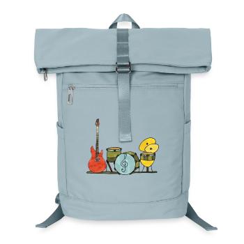 Musical instruments - Laptop Backpack - ice blue - Front