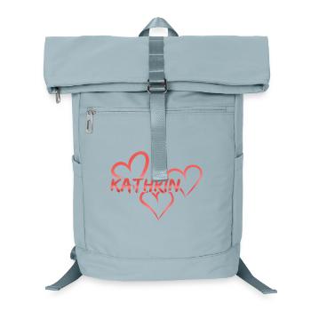 Kathrin as a first name - Laptop Backpack - ice blue - Front