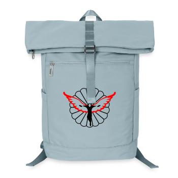 Angel - Laptop Backpack - ice blue - Front