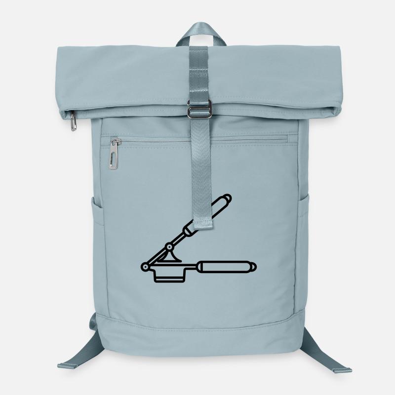  Knoblauch Presse oder Spätzle Presse Laptop-Rucksack 