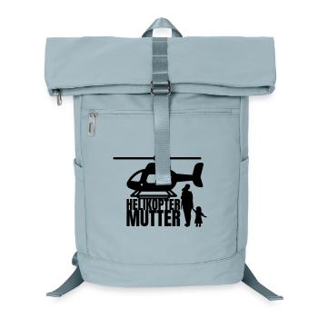 Helicopter Mom Saying Humor - Laptop Backpack - ice blue - Front