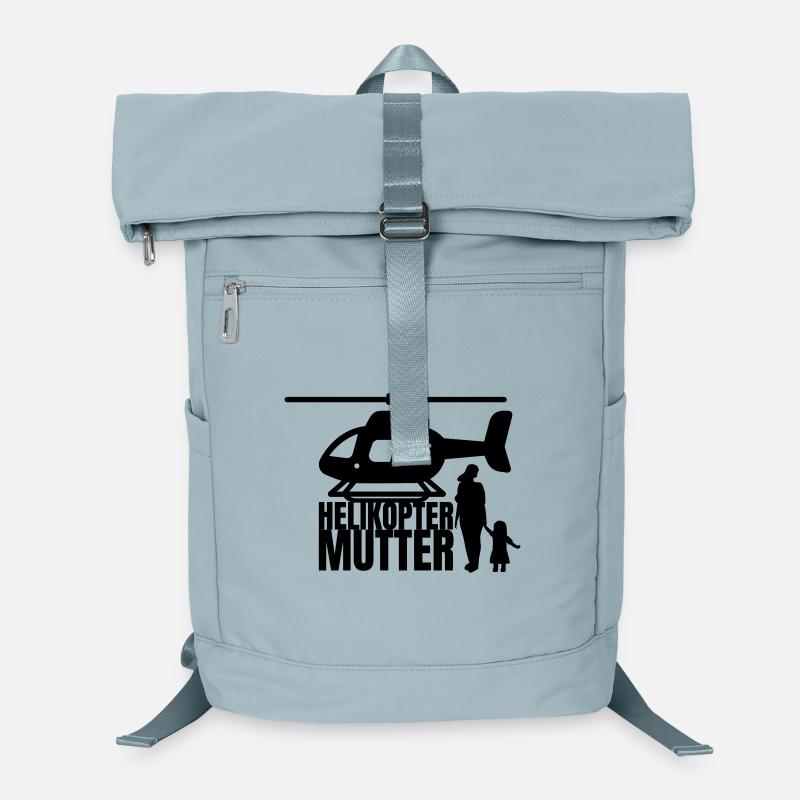 Helicopter Mom Saying Humor Laptop Backpack