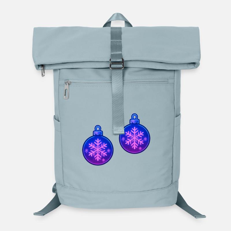 Ornement en forme de flocon de neige pour le Bal de Noël Sac à dos ordinateur