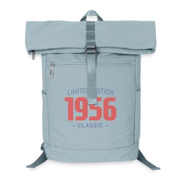 T-Shirt 70 Ans 1956 Humour Drôle - Sac à dos ordinateur - bleu glacier - Devant