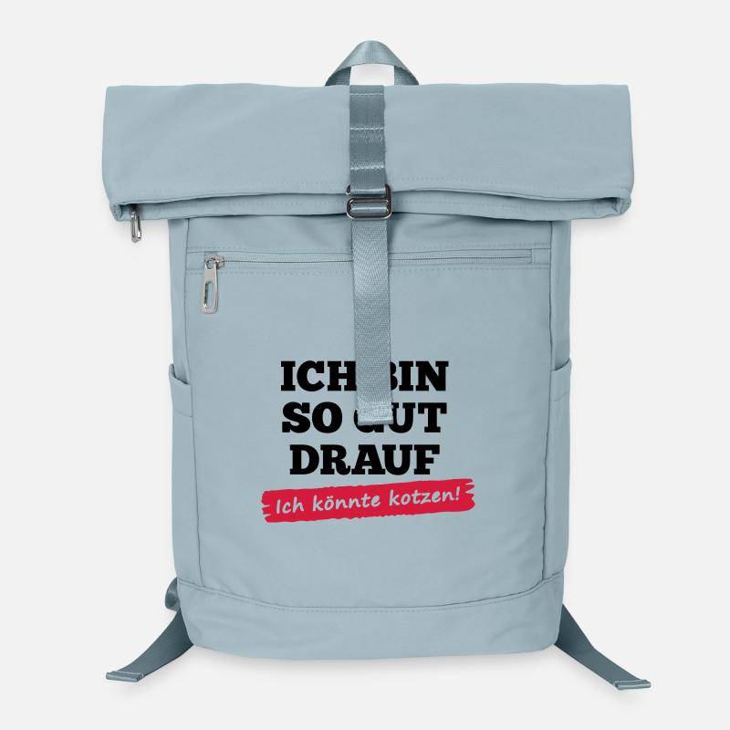Ich bin so gut drauf - ich könnte kotzen Laptop-Rucksack 
