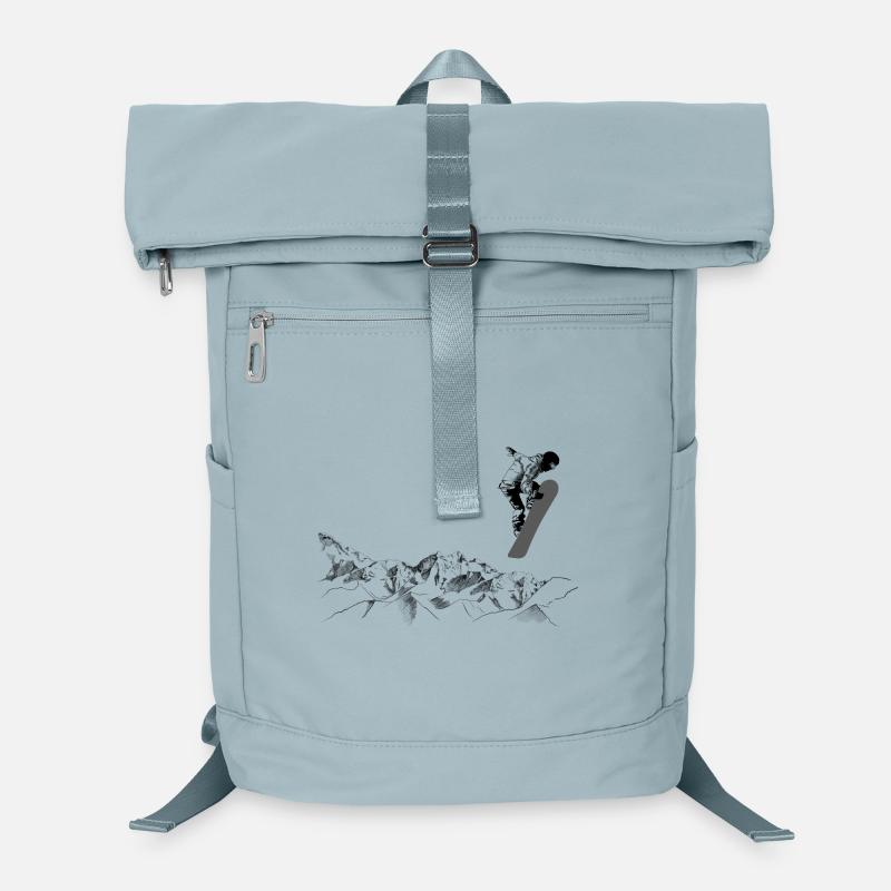 Snowboarder Laptop-Rucksack 