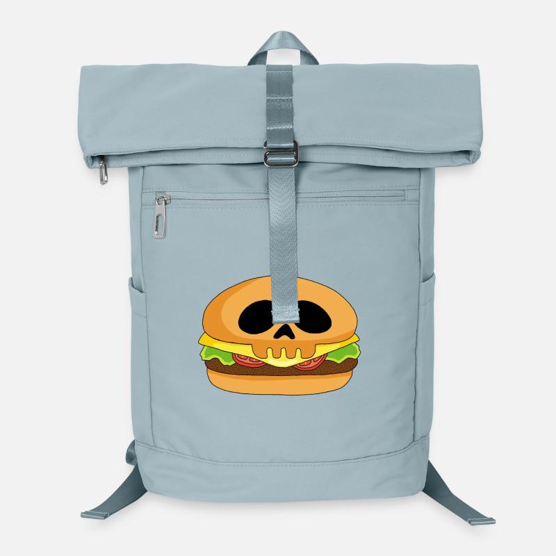 Crâne burger Sac à dos ordinateur