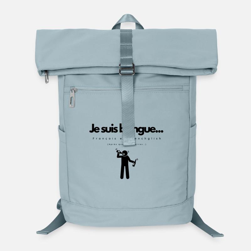 Je suis Bilingue Sac à dos ordinateur