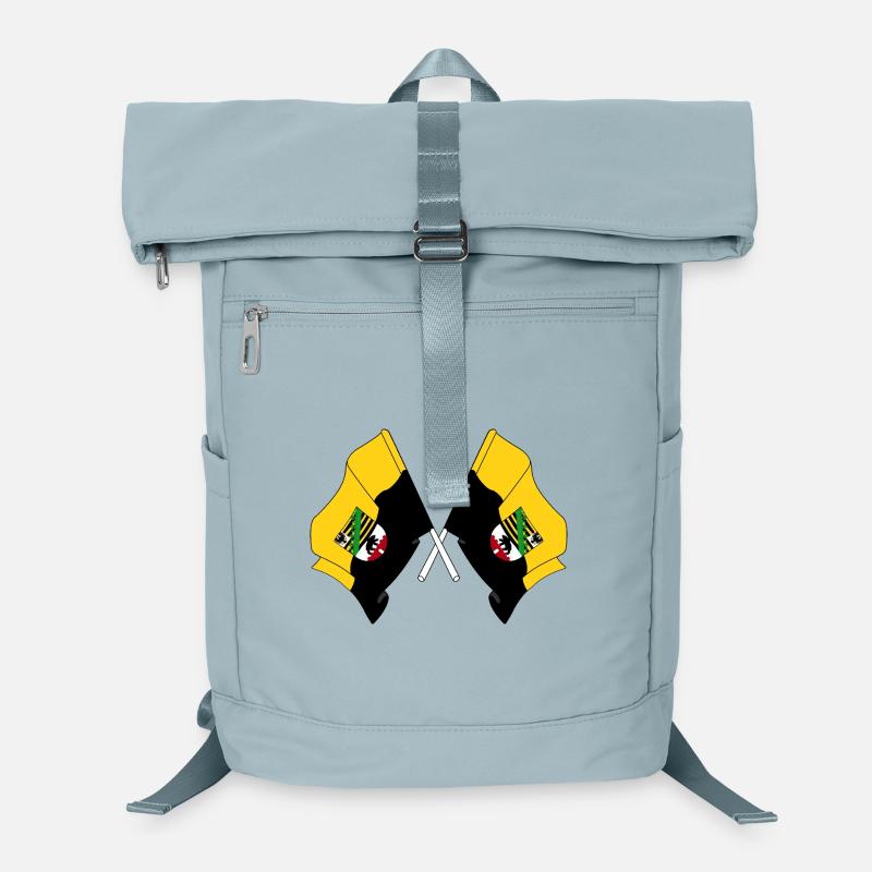 Fahnen querten Sachsen Anhalt Laptop-Rucksack 