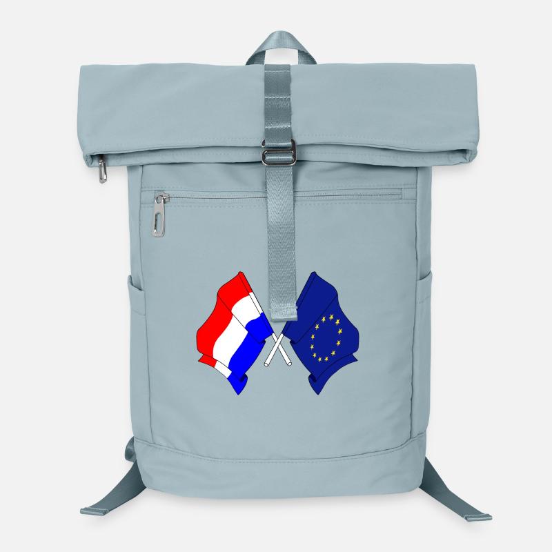 Drapeau des Pays-Bas, drapeau de l’Europe Sac à dos ordinateur