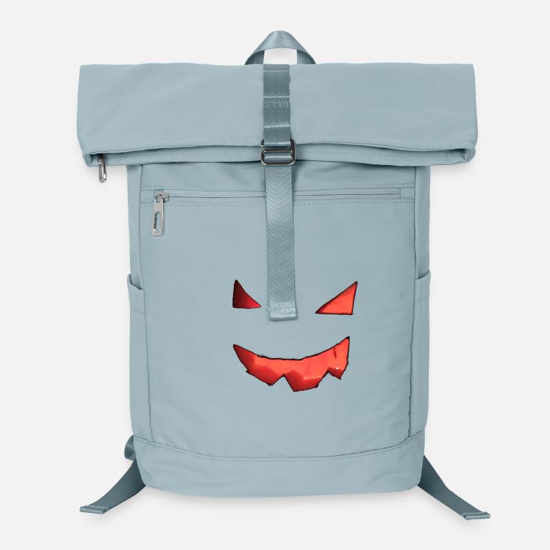 Pumpkin Face Laptop Backpack